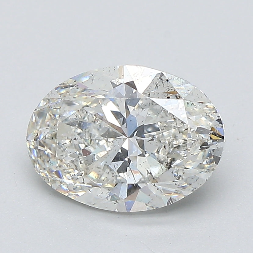 1.8ct Oval Natural Diamond — H SI2, GIA Certified