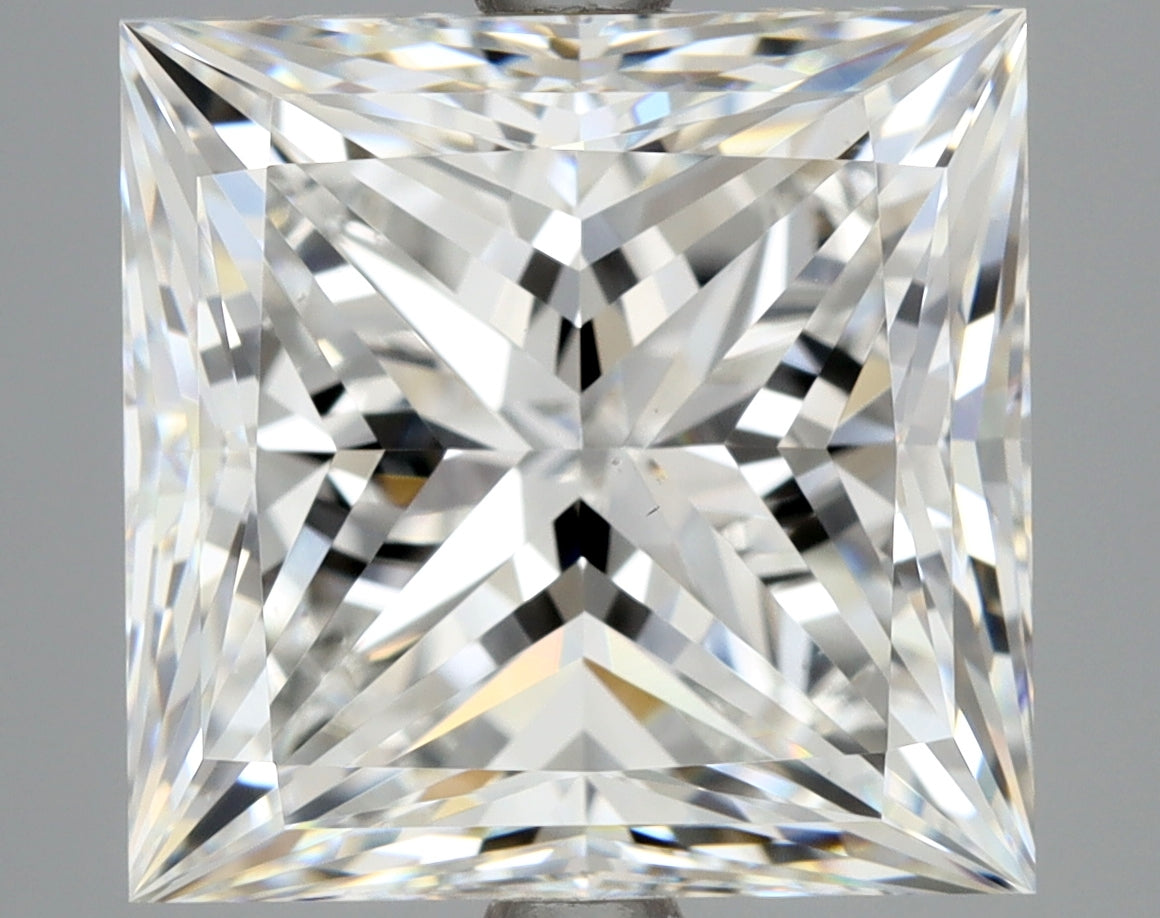 5.01ct Princess Natural Diamond — F VS1, GIA Certified