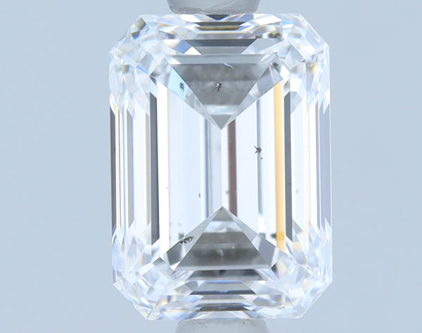1.01ct EMERALD, D SI1 — GIA