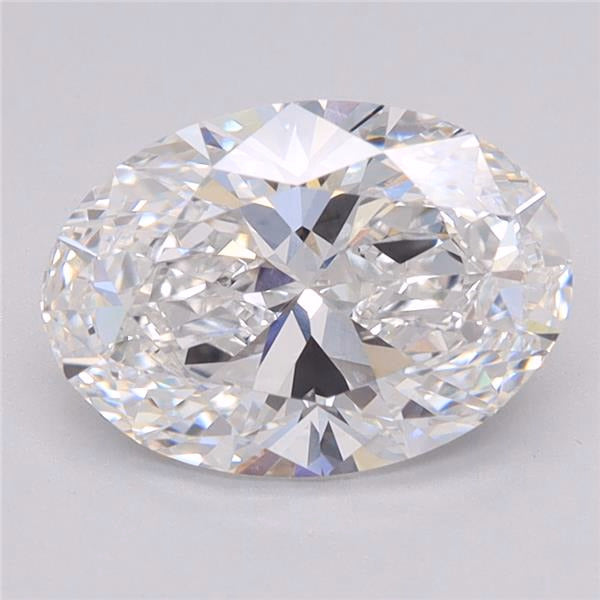 2.06ct Oval, D VVS2 — IGI