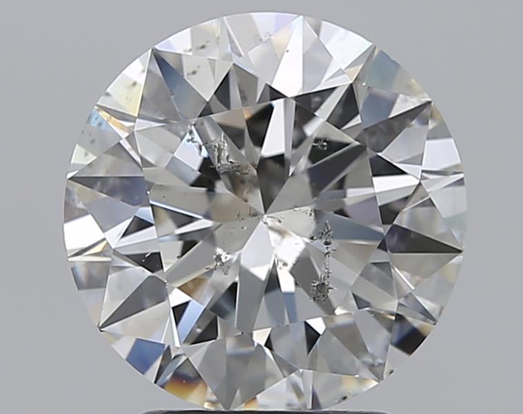 2.5ct Round Natural Diamond — H SI2, GIA Certified