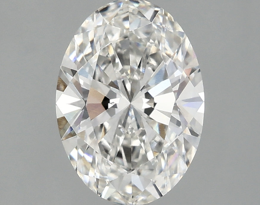 2.1ct Oval Lab-Grown Diamond — F VS1, IGI Certified