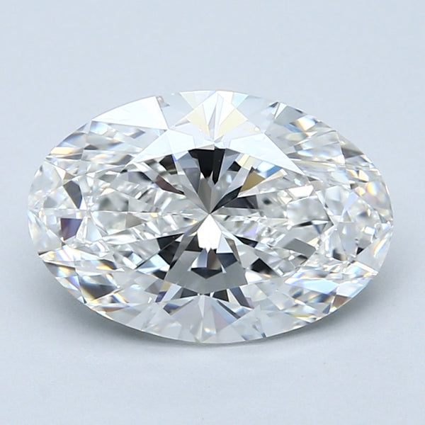 3.01ct Oval Natural Diamond — F VVS2, GIA Certified