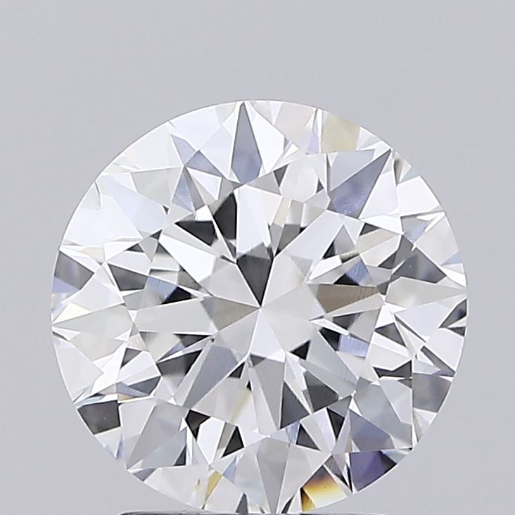 2.7ct Round, D VVS2 — IGI