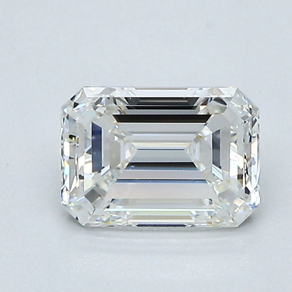 1.01ct EMERALD, H VS1 — GIA