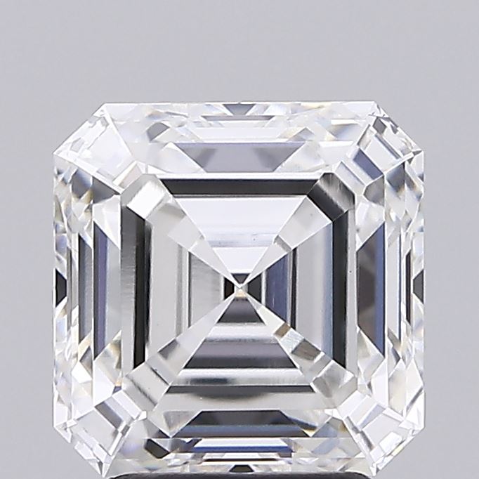 3.06ct Asscher Lab-Grown Diamond — E VVS2, IGI Certified