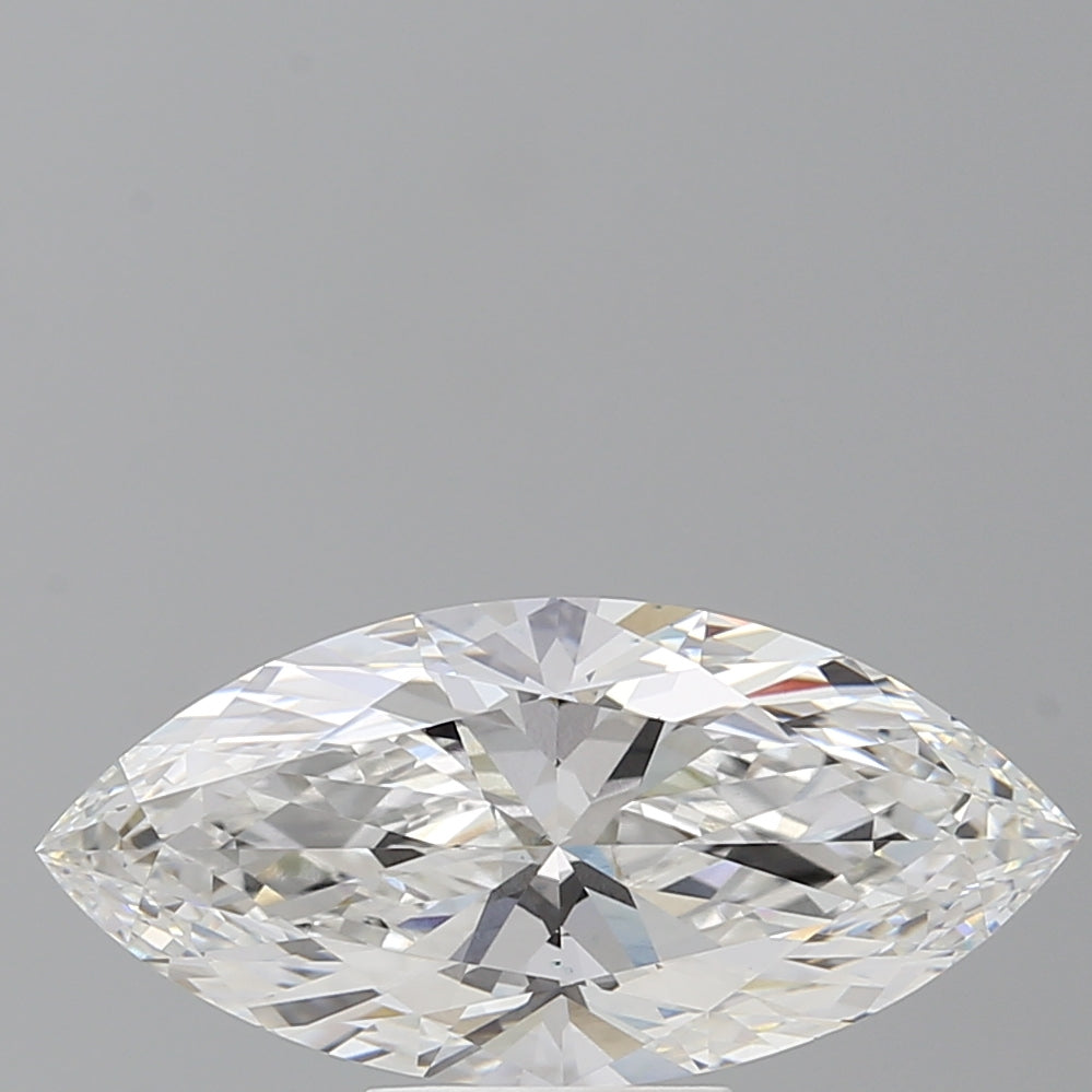 3.58ct Marquise Lab-Grown Diamond — F VVS2, IGI Certified
