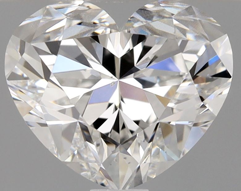 1.01ct Heart, F SI1 — GIA