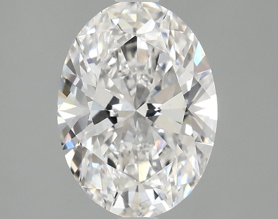 2.1ct Oval Lab-Grown Diamond — E VS2, IGI Certified