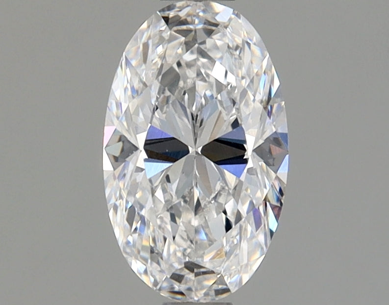1.0ct Oval, D VS2 — GIA