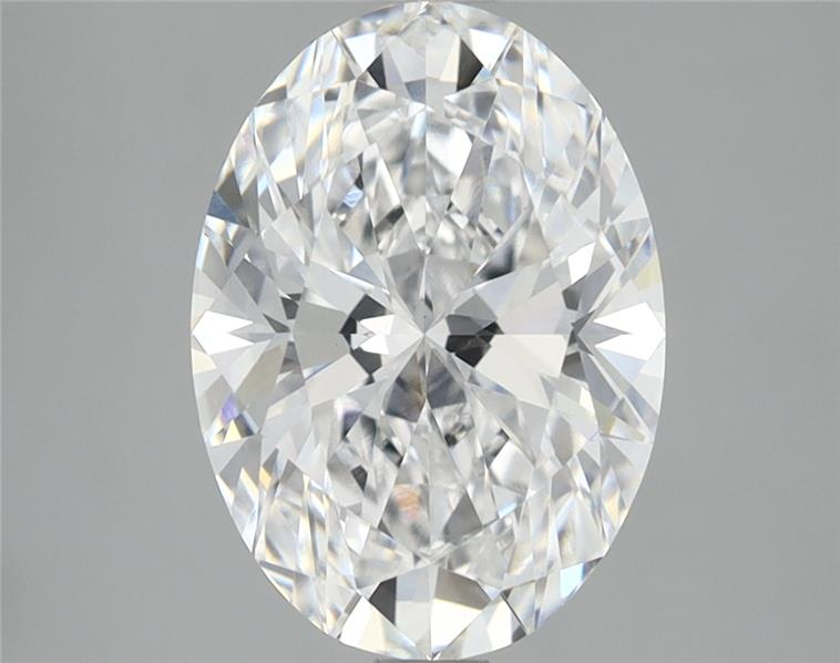 4.46ct Oval, D VS2 — IGI