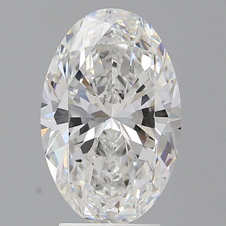 3.5ct Oval Lab-Grown Diamond — E VS1, IGI Certified