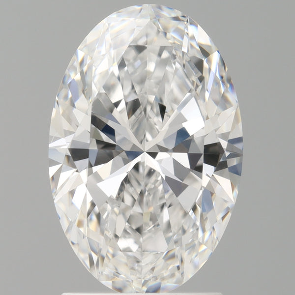 2.1ct Oval Lab-Grown Diamond — D VVS2, IGI Certified