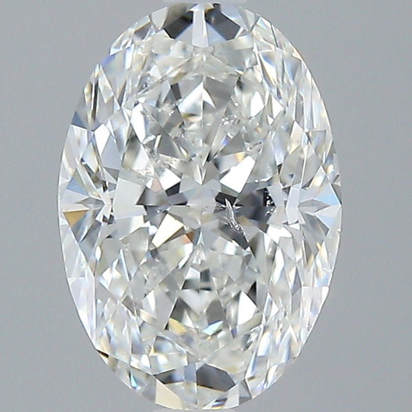 2.01ct Oval, G SI1 — GIA