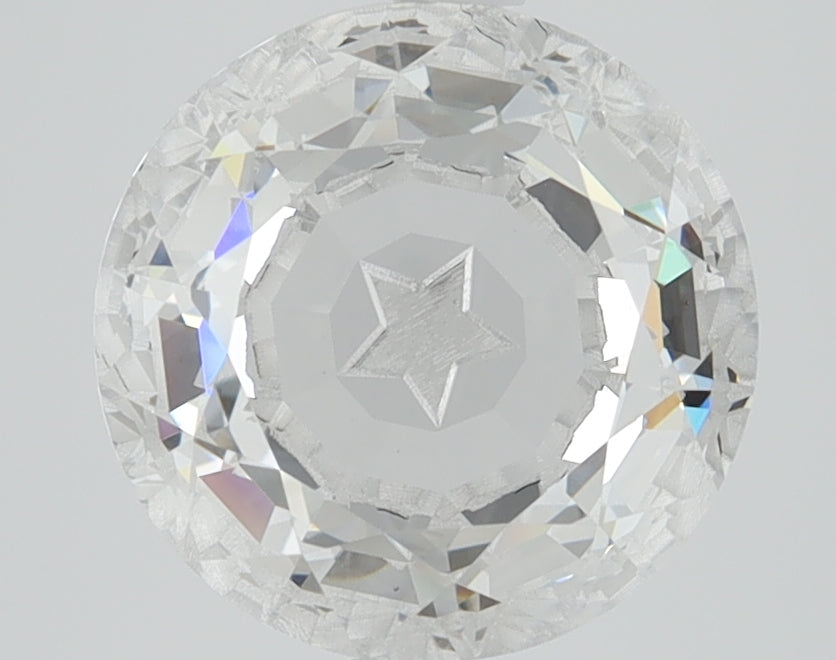 3.33ct Round Star, E VVS2 — IGI