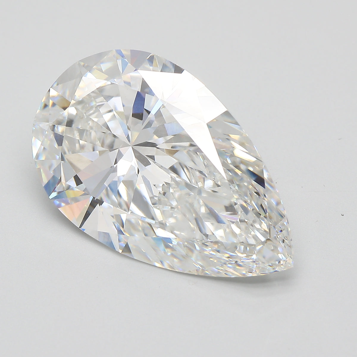 12.03ct Pear Lab-Grown Diamond — E VVS2, IGI Certified