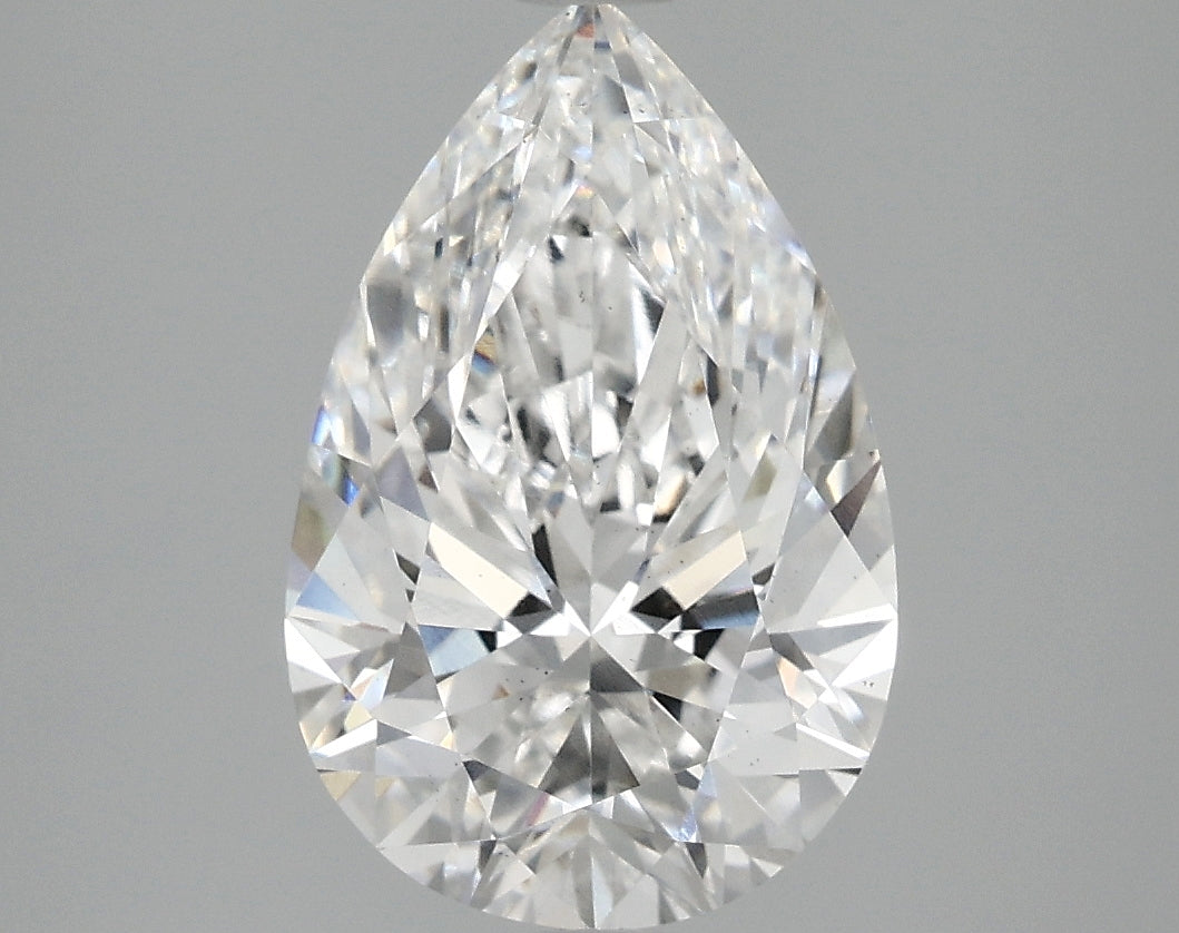 3.02ct Pear Lab-Grown Diamond — D VS2, IGI Certified