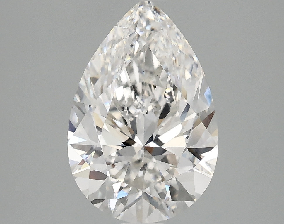 2.5ct Pear, F VS1 — IGI