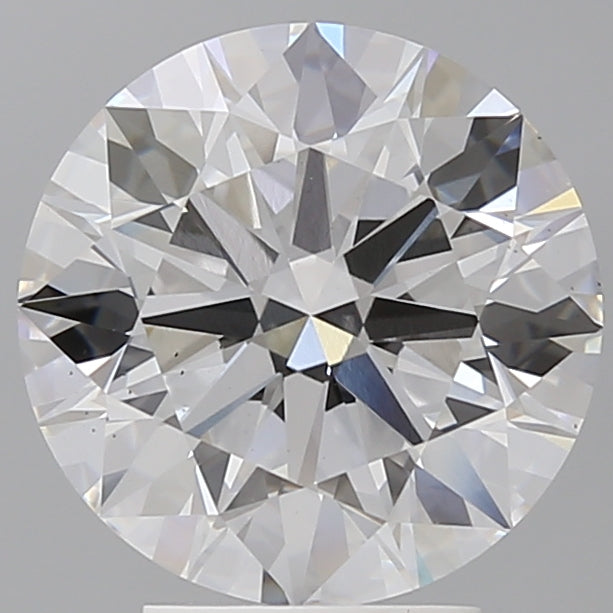 4.09ct Round, E VS2 — IGI