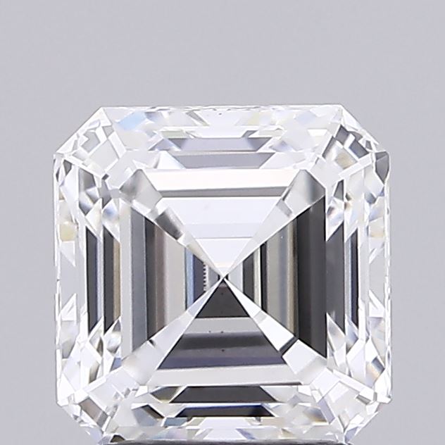2.04ct Asscher Lab-Grown Diamond — E VVS2, IGI Certified