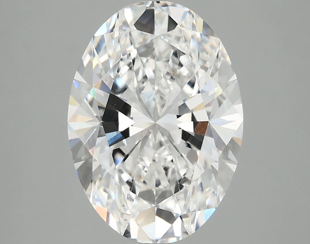 4.1ct Oval, D VVS2 — IGI