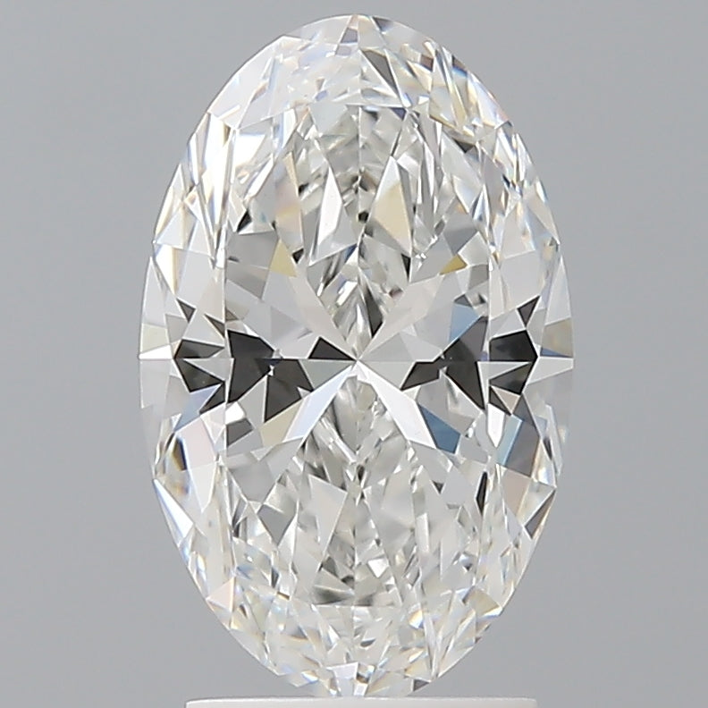 2.57ct Oval Lab-Grown Diamond — E VVS2, IGI Certified