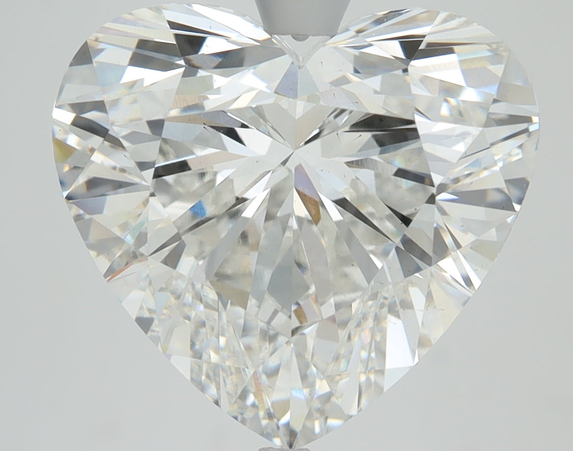 7.03ct Heart, F VS2 — IGI