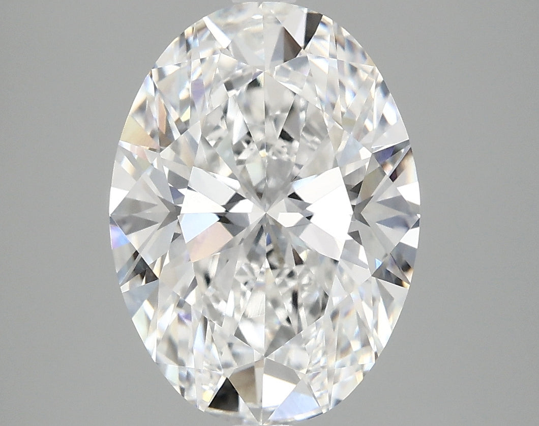 4.1ct Oval, D VVS2 — IGI