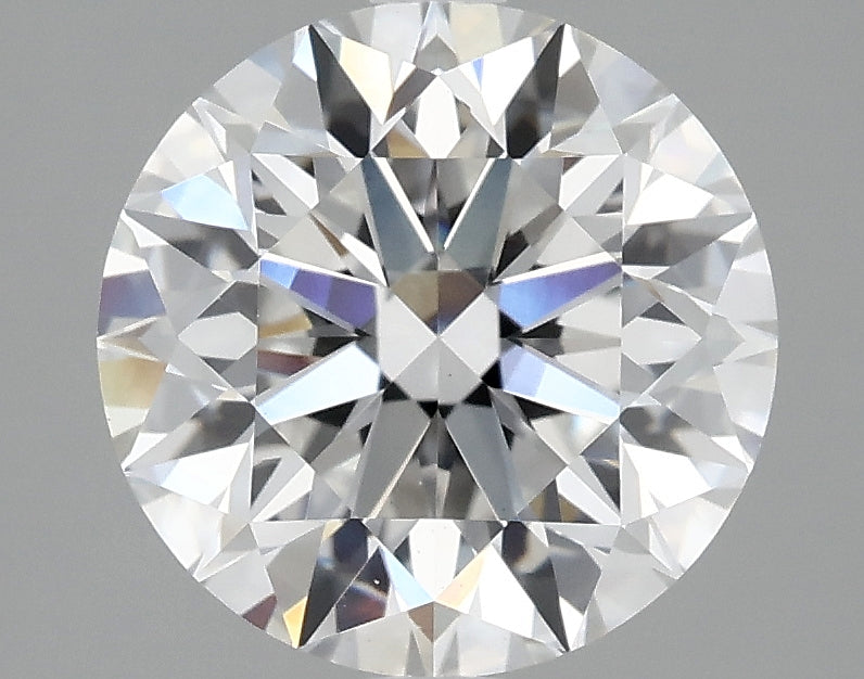 3.07ct Round, E VS1 — IGI