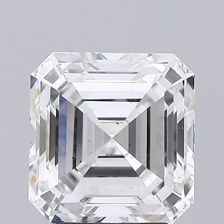3.26ct Asscher, F VS2 — IGI