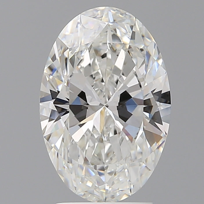 3.03ct Oval Lab-Grown Diamond — F VVS2, IGI Certified