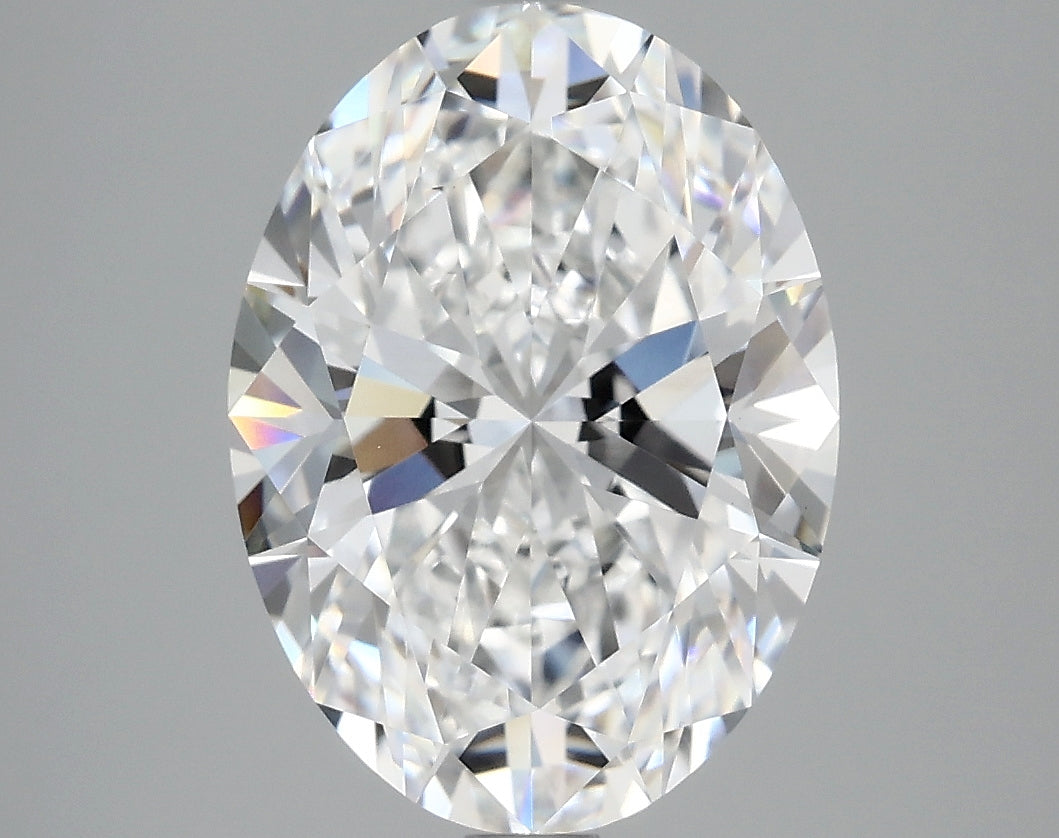 4.04ct Oval, D VS1 — IGI