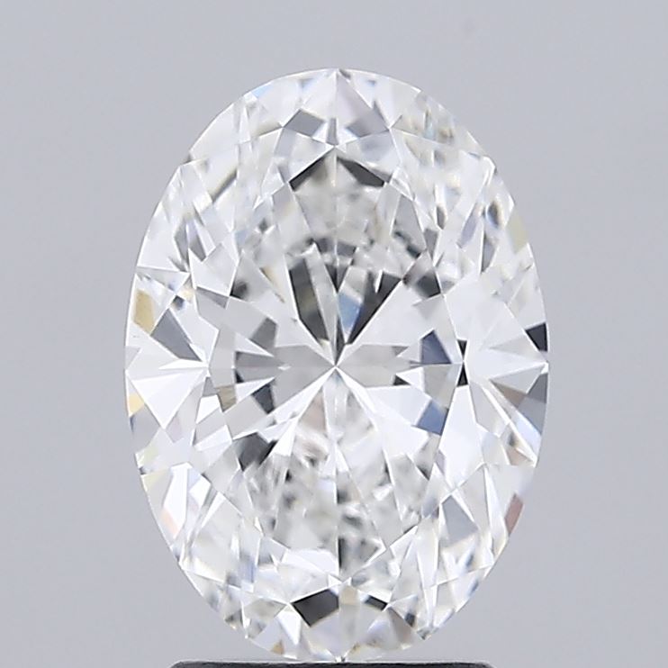 2.56ct Oval Lab-Grown Diamond — E VVS2, IGI Certified