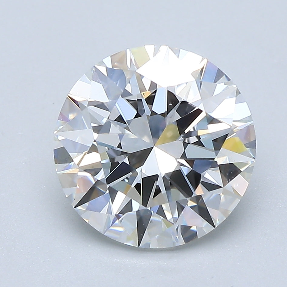 3.02ct Round Natural Diamond — F VS1, GIA Certified