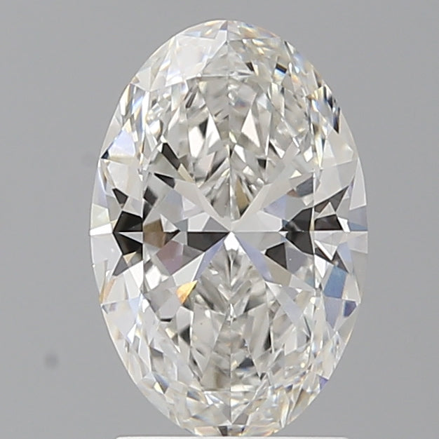 2.07ct Oval Lab-Grown Diamond — F VVS2, IGI Certified