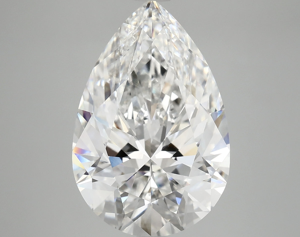 6.32ct Pear, E VS2 — IGI