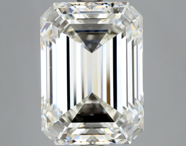 5.01ct EMERALD, H VS2 — GIA