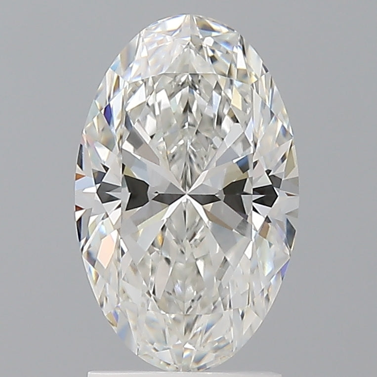 2.04ct Oval Lab-Grown Diamond — F VVS2, IGI Certified