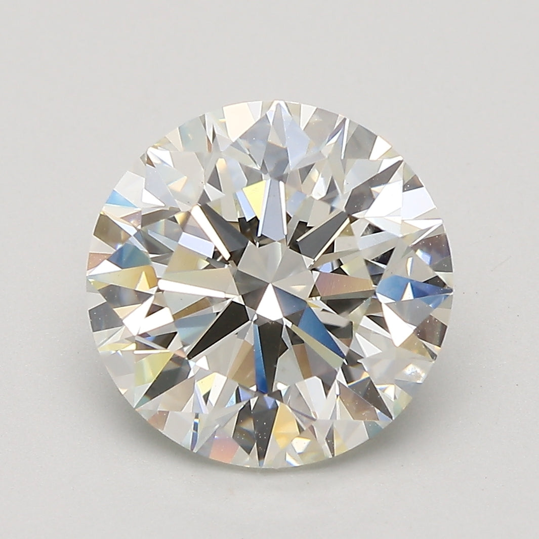 4.01ct Round Natural Diamond — J SI1, GIA Certified