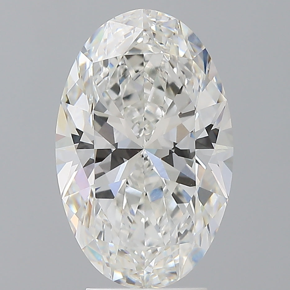 4.06ct Oval Lab-Grown Diamond — F VVS2, IGI Certified