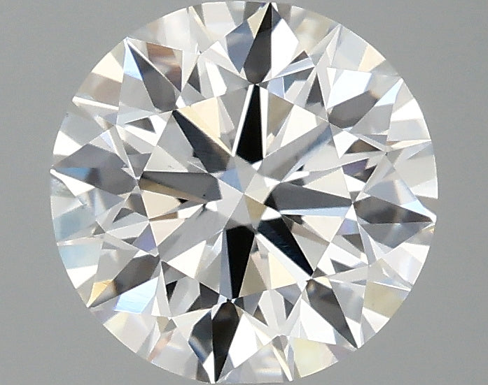 2.06ct Round, F VS1 — IGI