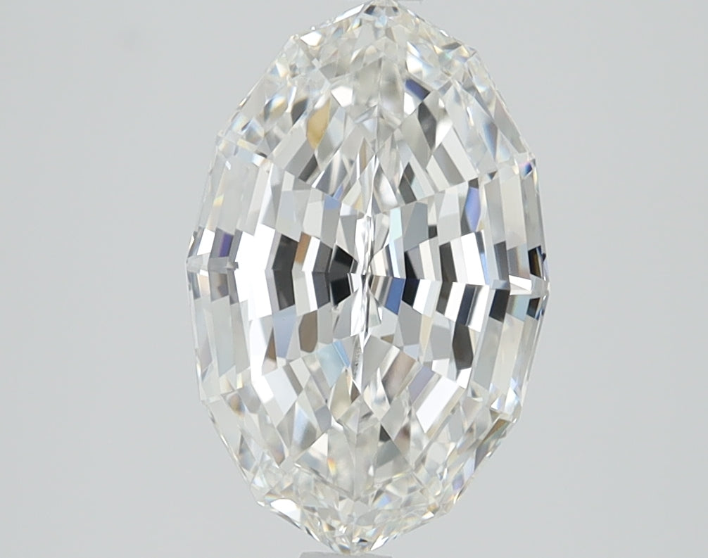 2.6ct Oval Step Cut, E VVS2 — IGI
