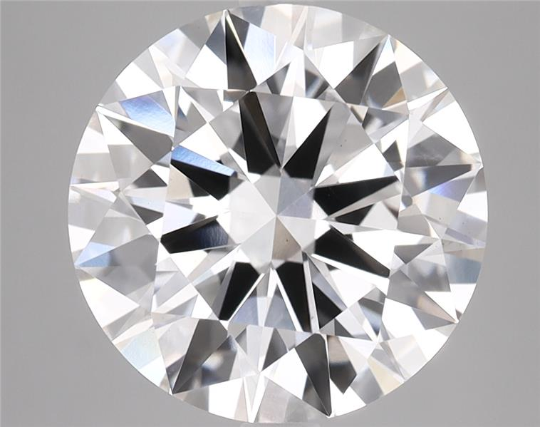 5.04ct Round, D VS1 — IGI