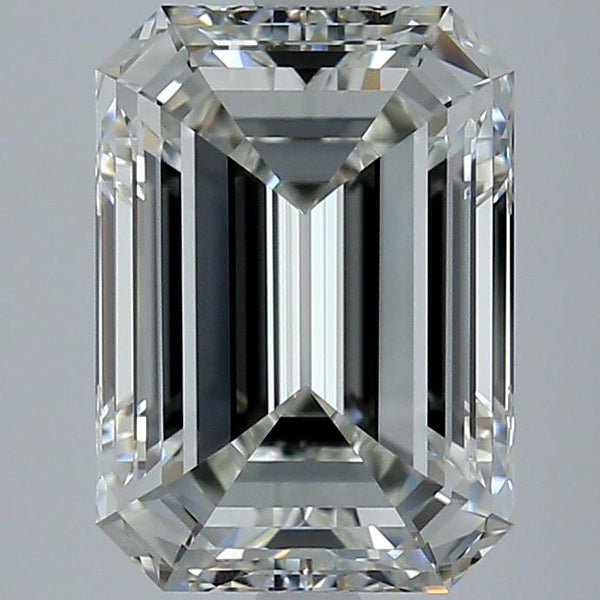 4.45ct EMERALD, H VVS1 — GIA