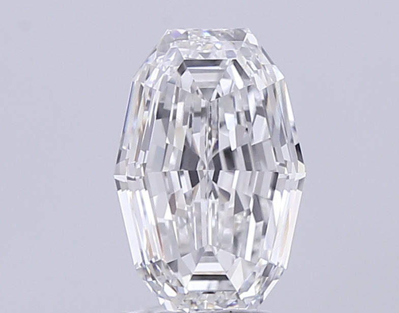 3.54ct Oval Step Lab-Grown Diamond — F VVS2, IGI Certified