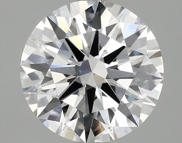 2.07ct Round, E VS1 — IGI