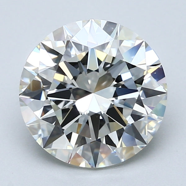 3.01ct Round, I VS1 — GIA