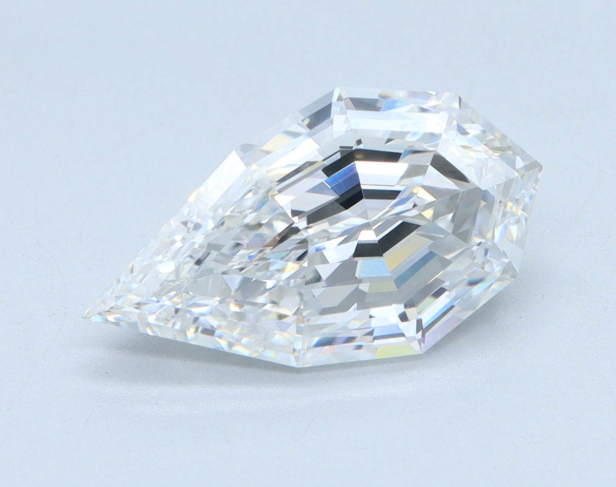 2.56ct Pear Step, E VVS2 — IGI