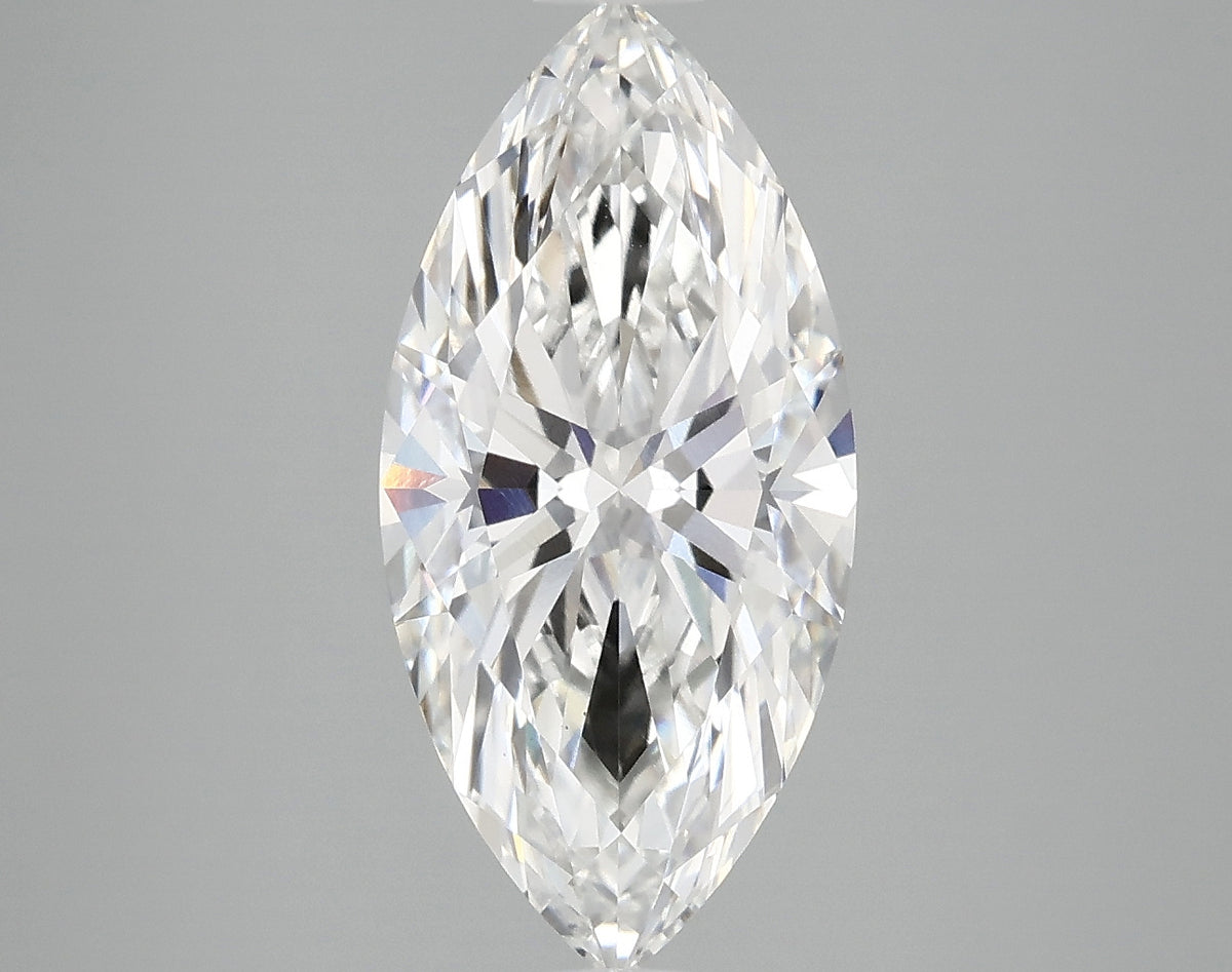 3.09ct Marquise, F VS1 — IGI