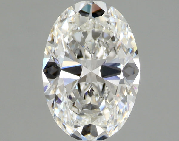 1.0ct OVAL, F VVS2 — GIA